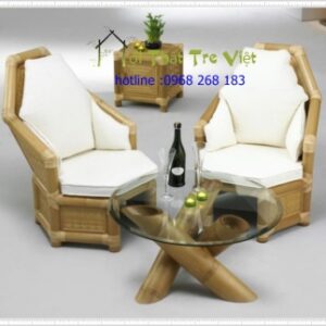 Bộ ghế tre 003