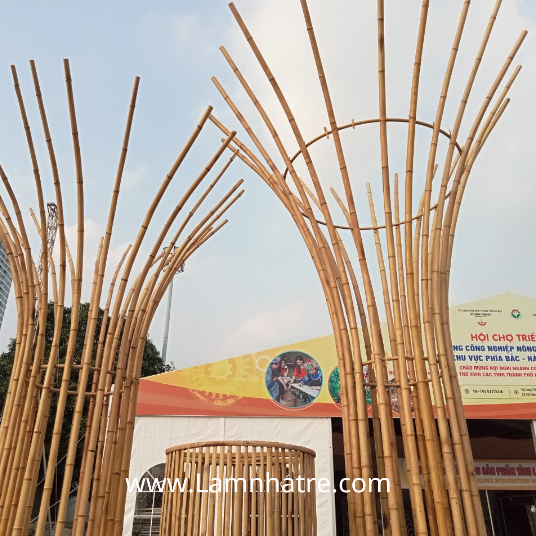 cột vòm làm các điểm checkin khu du lịch nghỉ dưỡng